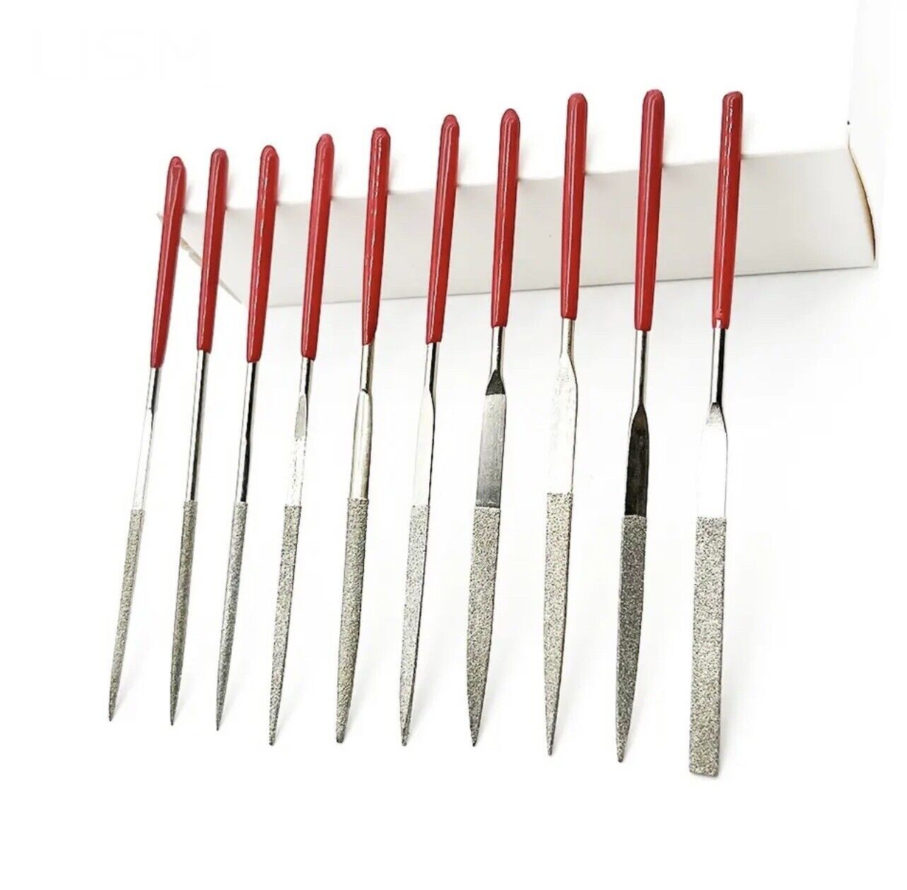 10PCS 140 X 3mm Diamond Mini Needle File Set Jewellery Electronics Metal Glass