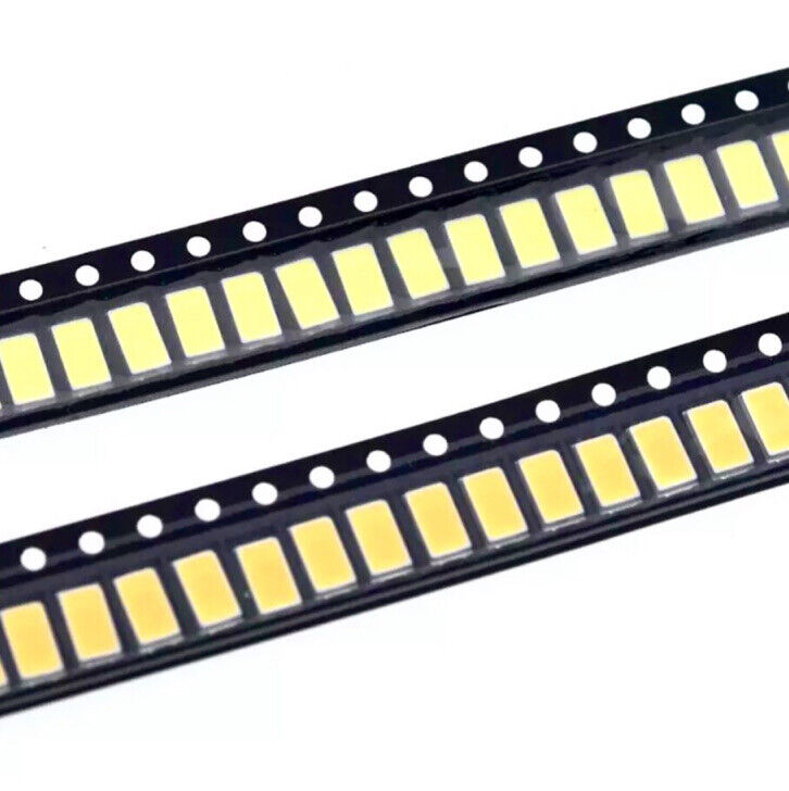 100pcs 5730 (5630) COOL WHITE SMD/SMT 0.5W Leds 6000-6500K Colour Temp TWN Chips