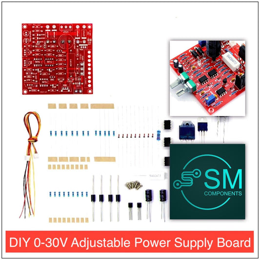 0-30V 2mA-3A Adjustable DC Regulated Power Supply Board  PCB DIY Kit New