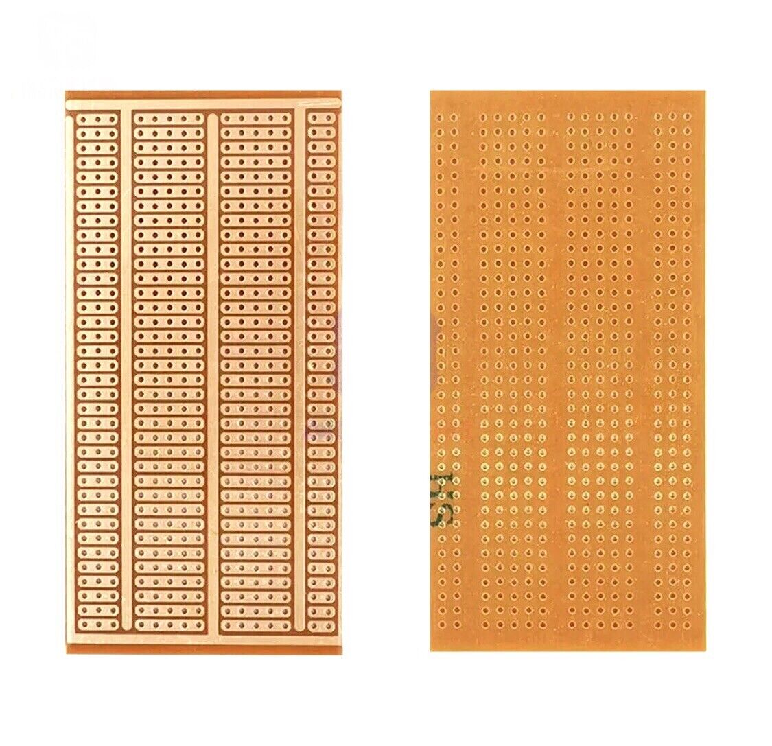 2PCS 5x10cm FR-2 Prototype Perfboard Universal Circuit PCB Board Breadboard