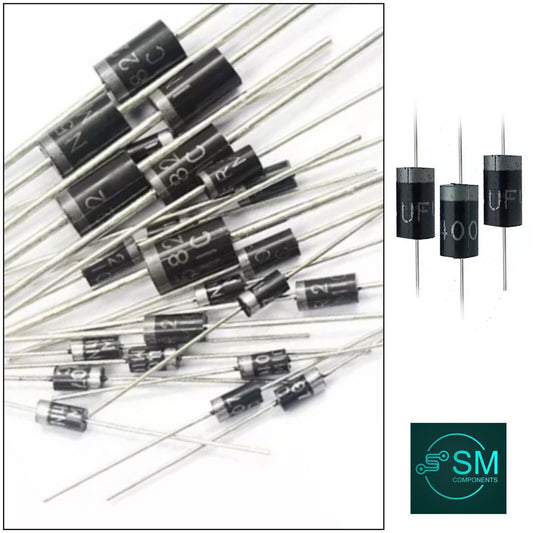 200PC 14 Value Rectifier Schottky Ultra Fast Diodes 1N4001-1N5819 Kit Assortment