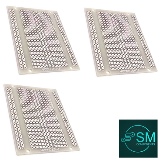 3PCS FR-2 PCB Single Sided Breadboard Prototype CCL DIY Laminate PCB 70 X 50mm