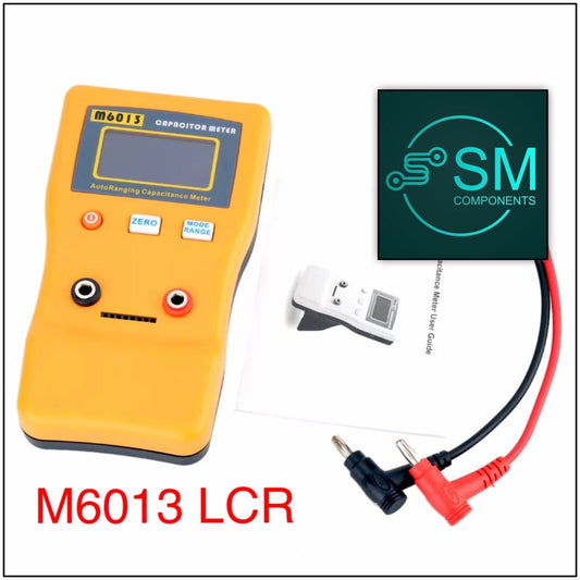 M6013 V2 LCR Inductor & Capacitor Meter Automatic Ranging LC Meter 0.01pF-470mF