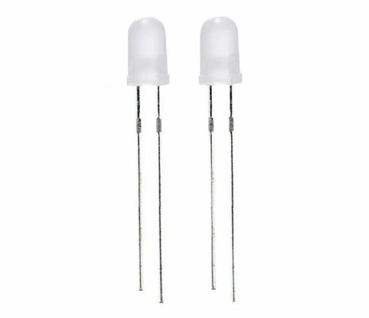 100pcs 5mm 0.5Hz Flashing LED Blinking RED Diffused Light Emitting Diode Round