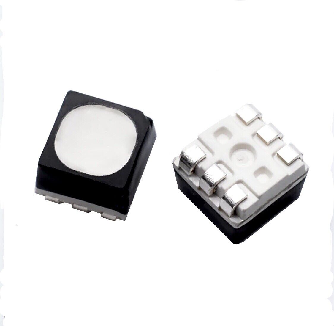 100Pcs 3535 RGB black diffused SMD LED PLCC6 3-Chip Light Emitting Diodes DIY