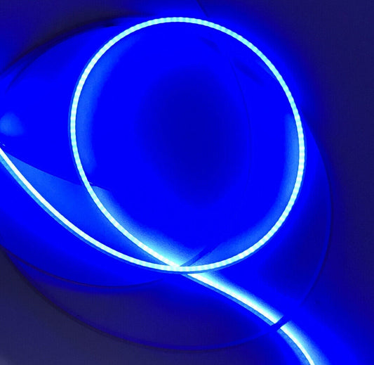 2PC DC3V 300mm Blue Light Emitting Diode Super Flexible Silicone Filament LED