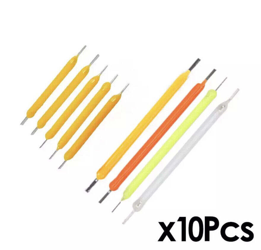 10PCS 3VDC LED 26mm RED Rigid Silicone Filaments Led Light Emitting Diodes