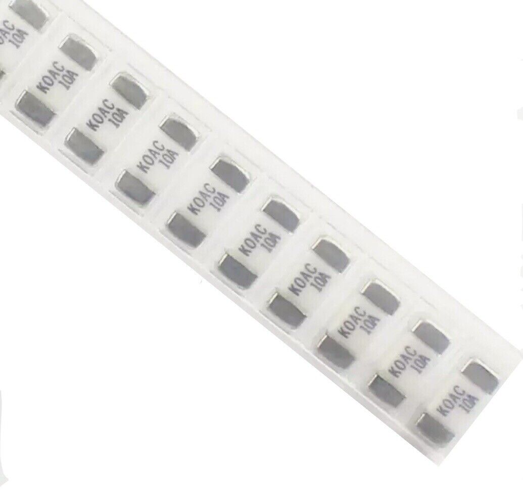 32PCS 1808 125V  SMD Ultra-Fast blow rapid fuses 15 Value 500mA TO 15A + Holders