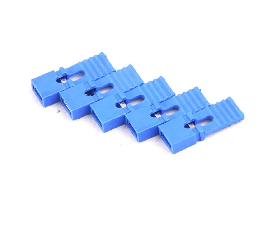 30PCS 2.54mm 6 X Colour Jumper Caps with Handle Header Pin Shunts Short Circuit