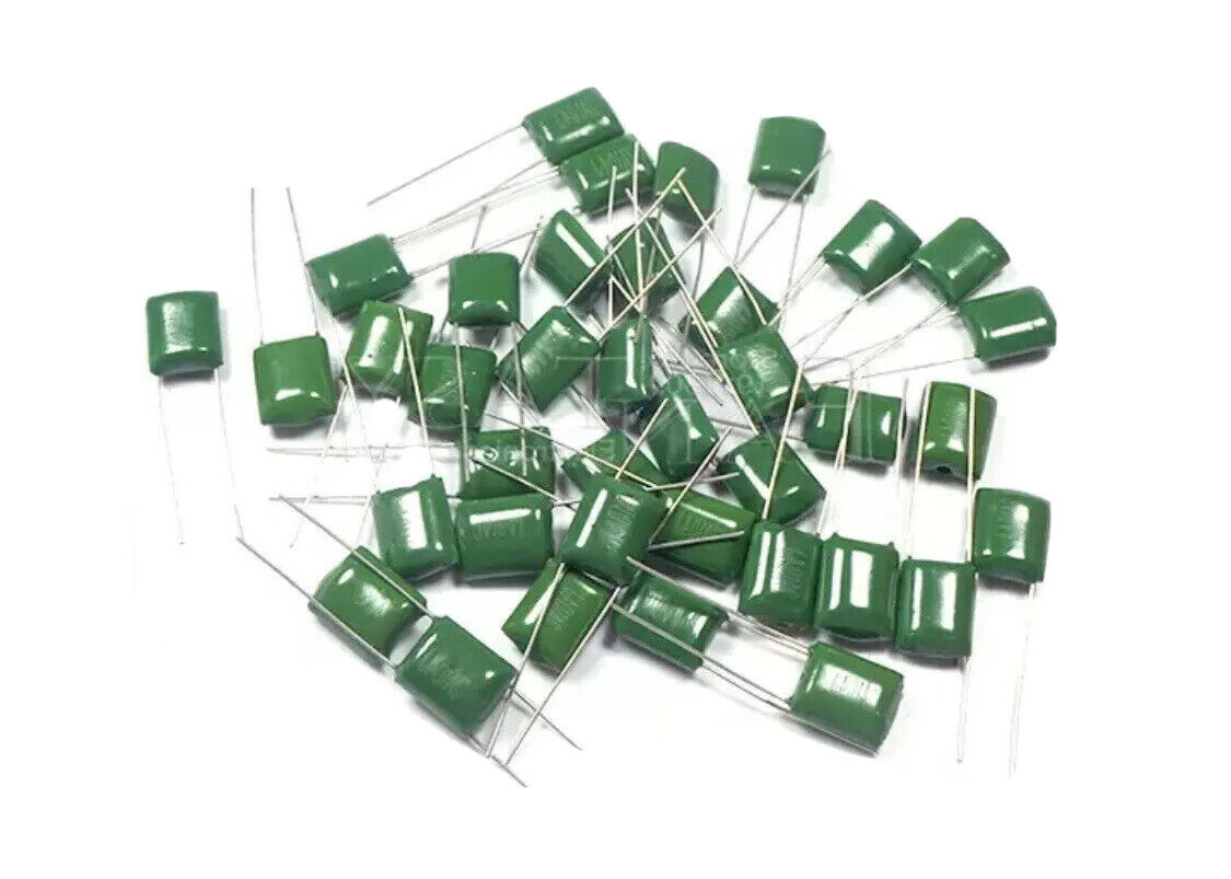 120pc 1000V Mylar Film Capacitor assorted Kit 3A102J~3A103J 1nF~10nF 12value x10