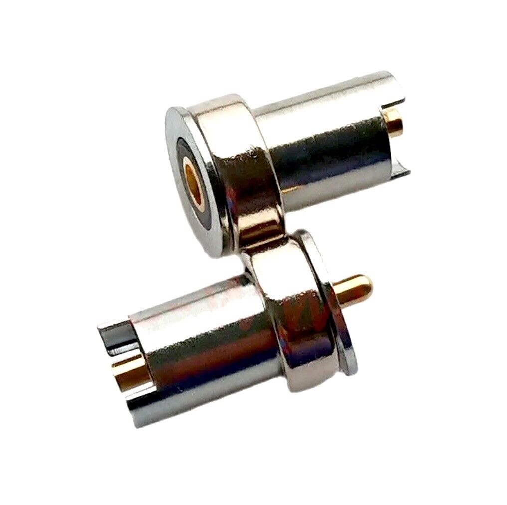 1 X Pair Spring-Loaded Magnetic Pogo Pin 8mm X 13mm Connector Male Female 12V 3A