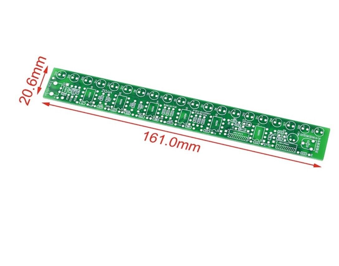 2 X DIY FED.101 LED Level Volume Display VU Meter Music Spectrum Electronic Kits