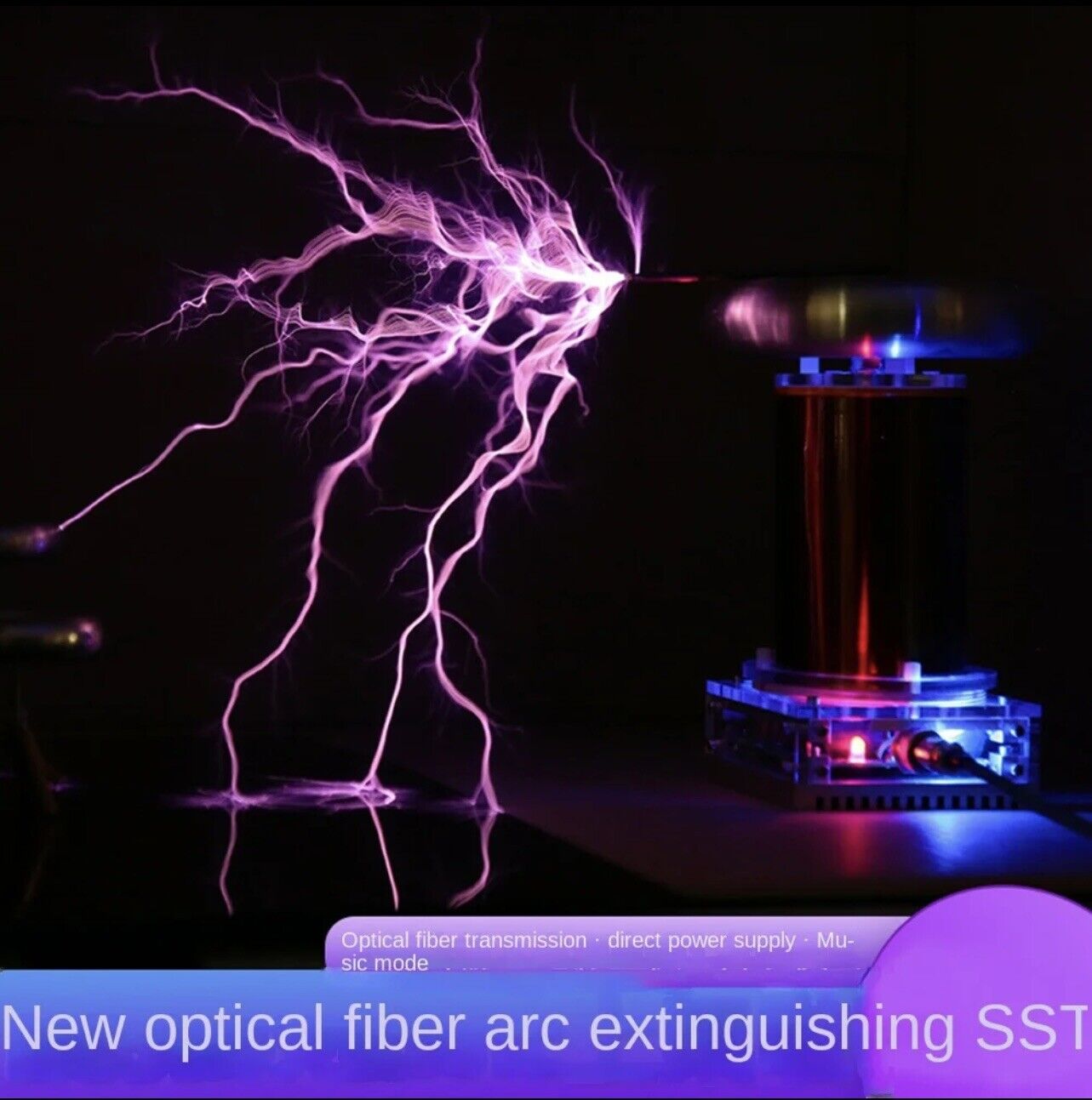 DRSSTC Tesla Coil Music Solid State Tesla Coil Artificial Storm Inc Controller