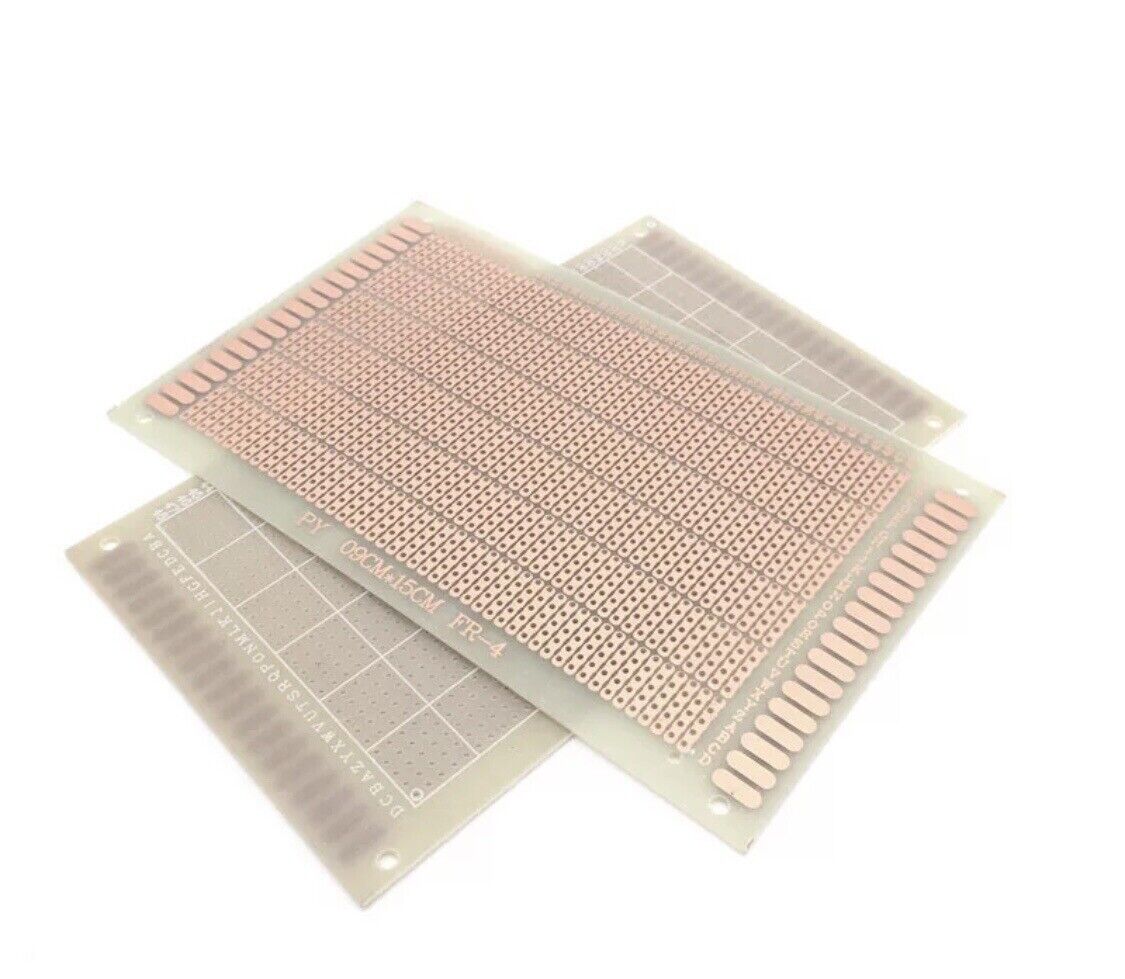 1PC FR-4 PCB Single Sided Perforated Prototype DIY Laminate PCB 150 X 90mm