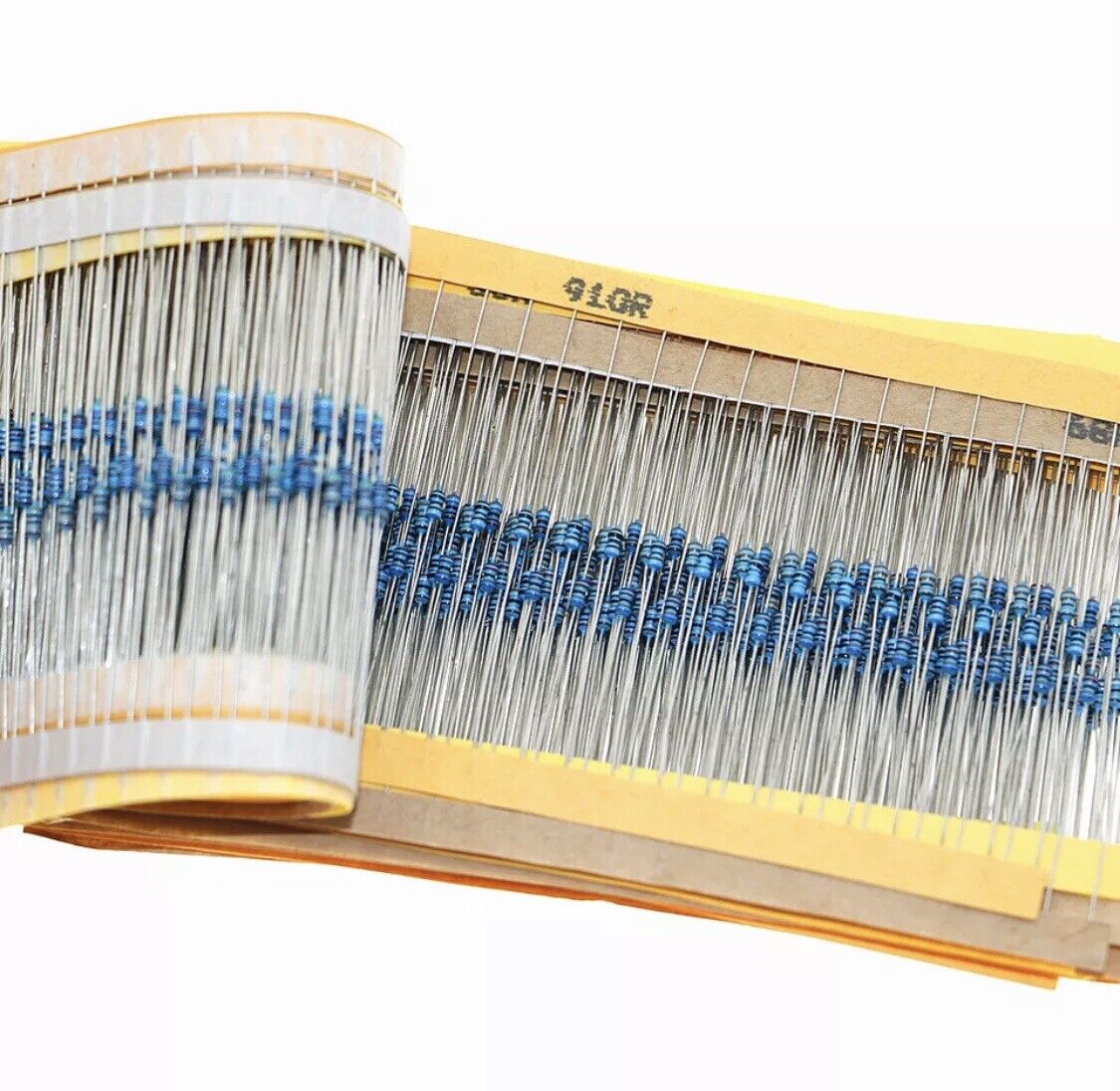 3120PCS 1/4W Metal Film Resistors 1Ω-10MΩ 156 Values 1% for DIY KITS Projects