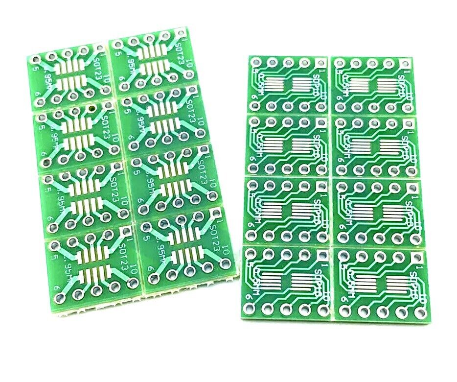 15PCS SOP10 TSSOP10  SSOP10 to DIP10 Transfer Board DIP Pin Board Pitch Adapter