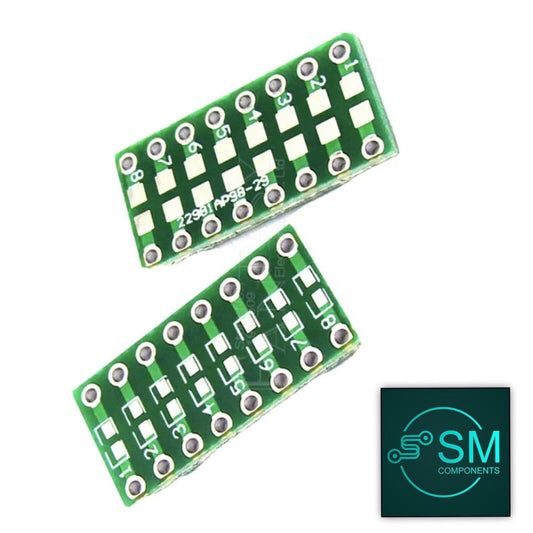 10pcs 0805 0603 0402 to DIP Transfer Board DIP Pin Board Pitch Adapter