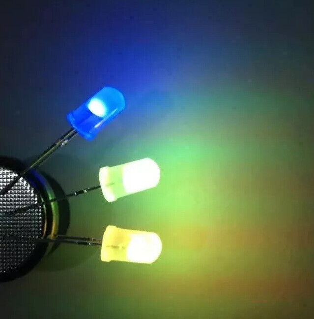 3mm LED Light Emitting Diode RGB Fast flash 100pcs Short Leg Diffused Round Top