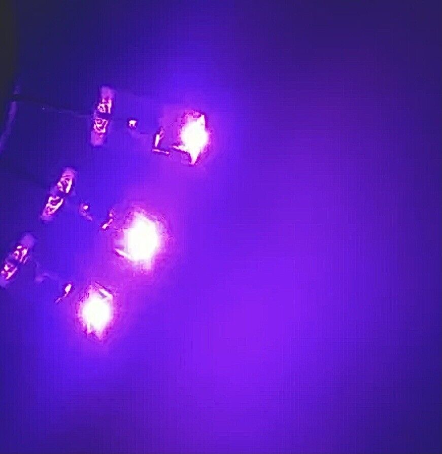 3mm Purple Led Light Emitting Diode 100pcs Flat Top Concave (Purple Lavender)