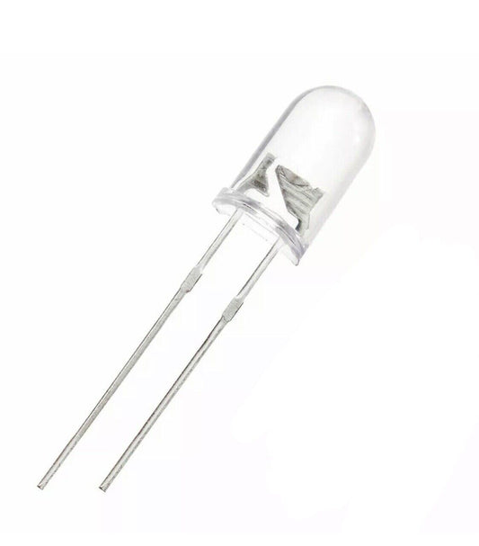 5mm 200PCS Warm White 2400-2600K LED Flicker Flame Candle Light Emitting Diodes