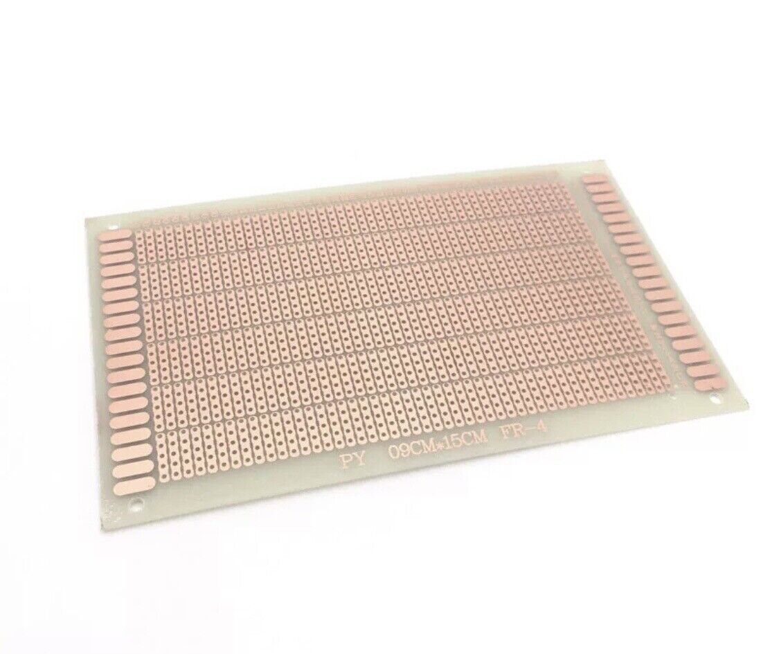 1PC FR-4 PCB Single Sided Perforated Prototype DIY Laminate PCB 150 X 90mm