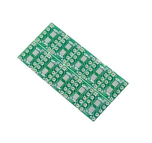 15PCS SOP10 TSSOP10  SSOP10 to DIP10 Transfer Board DIP Pin Board Pitch Adapter