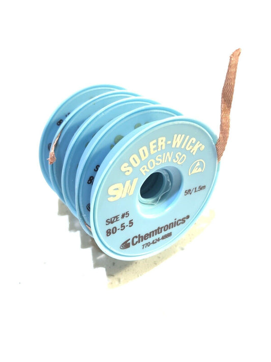 Soder-Wick Solder Wick No Clean Desolder Braid 3.7mm (80-5-5) 1 Piece