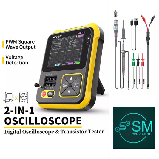 Digital Oscilloscope LCR 2in1 DSO-TC2 Electronic DIY PWM Generator Inc Probes