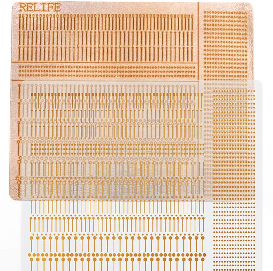 1400pc RELIFE Dot Repairing Solder Lug Spot Soldering Pad RL-007GA Trace for PCB