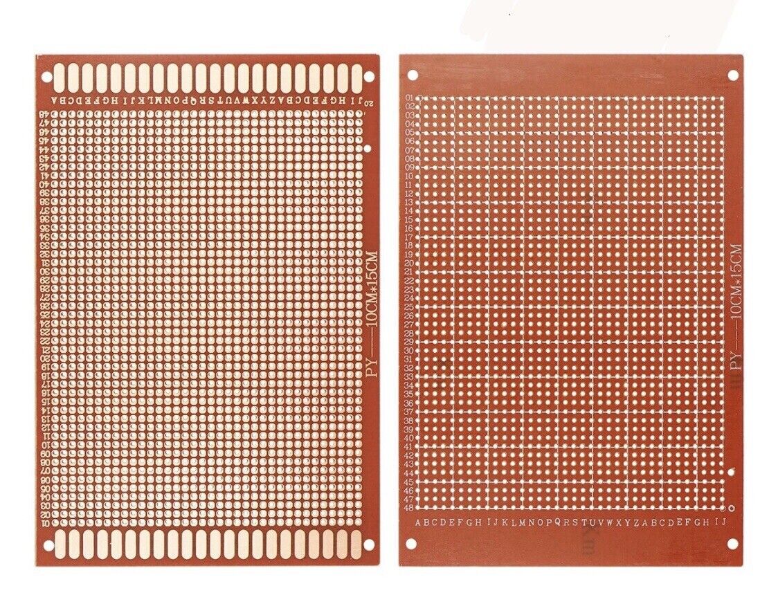 2pcs 150x100mm FR-2 Prototype Perfboard Universal Circuit PCB Board Breadboard