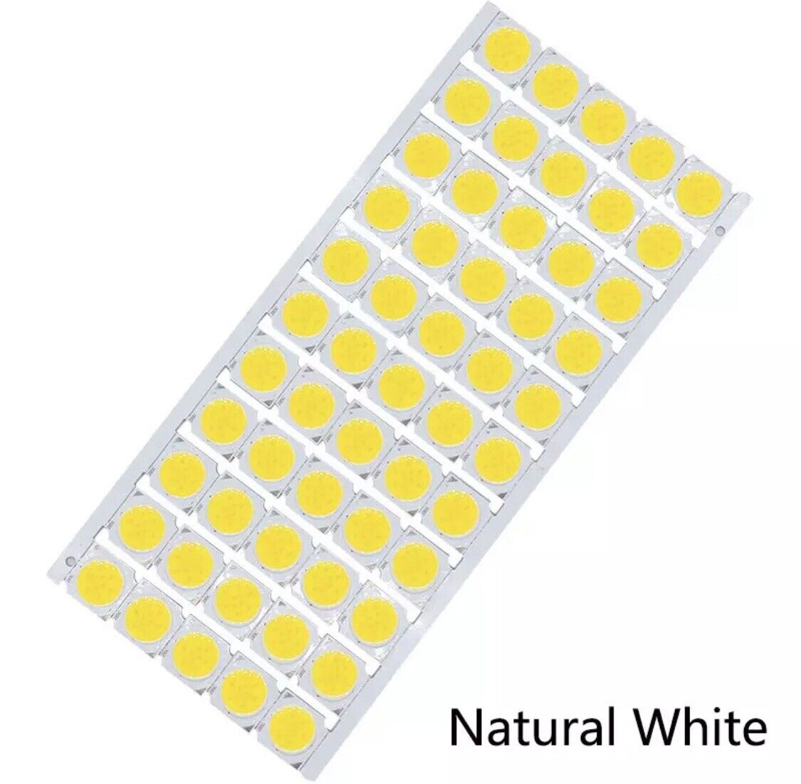 10PCS DC 9-10V 3W 13x13mm Square COB LED High Power Light, Natural White 4000K