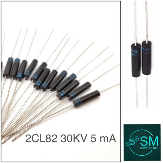 5PCS High Voltage Diode 2CL82 5mA 30kV High Frequency Silicon