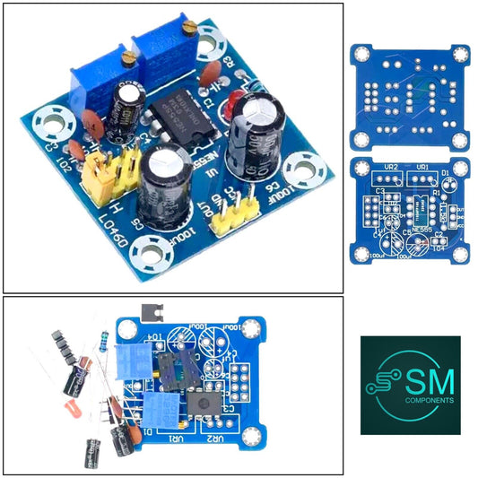 NE555 Pulse Generator Frequency Adjustable & Duty Cycle Module DIY Project Kit