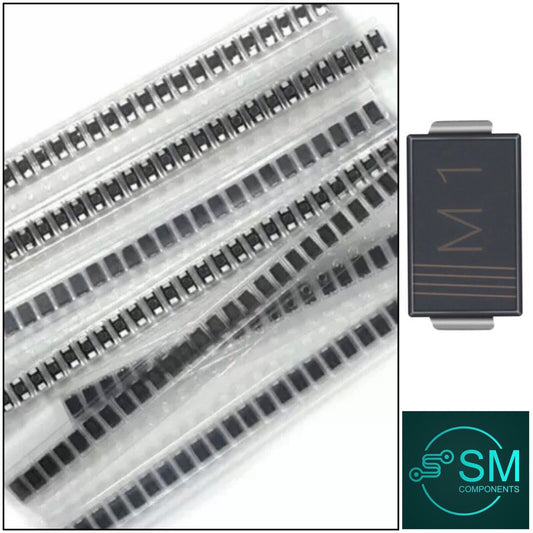 275PCS SMD 11 Values Electronics Diodes M1 1N4001  M4 1N4004 M7 SS14 SS16 SS24