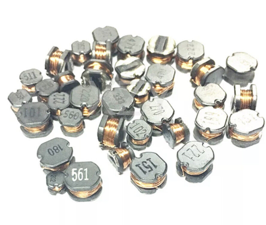 75PCS CD32 SMD 2.2UH-470UH Power Inductor Chips SMD Assortment Inductance DIY