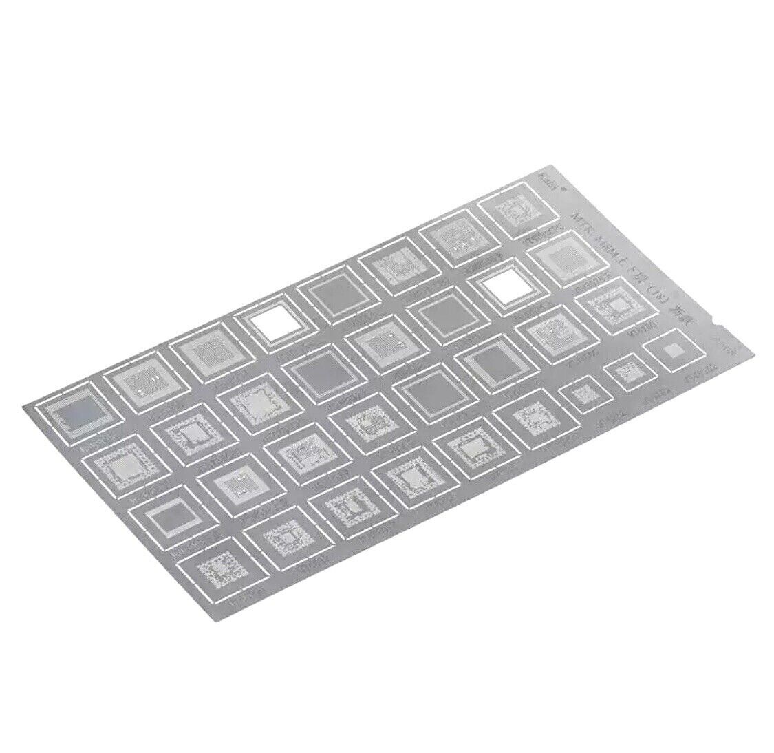 4PC IC Chip BGA Reballing Stencil Set Solder Template For Samsung,Huawei,Android