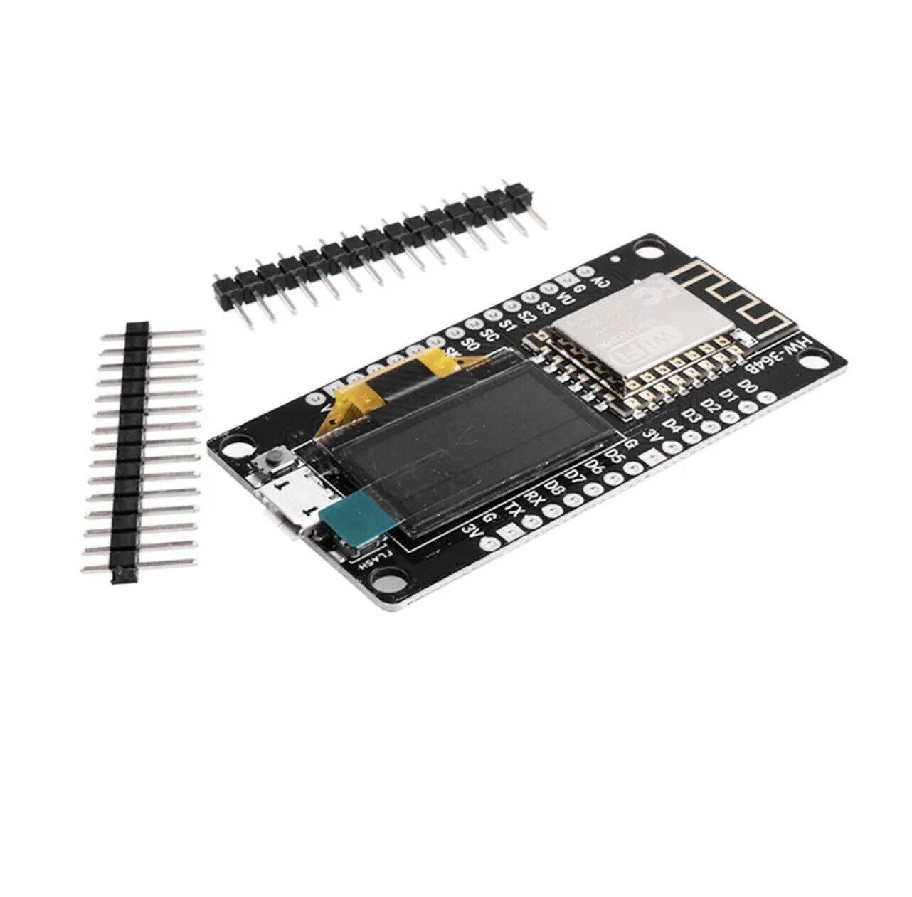 0.96" OLED ESP8266 NodeMCU Development Board Wifi Module CH340G Driver Module