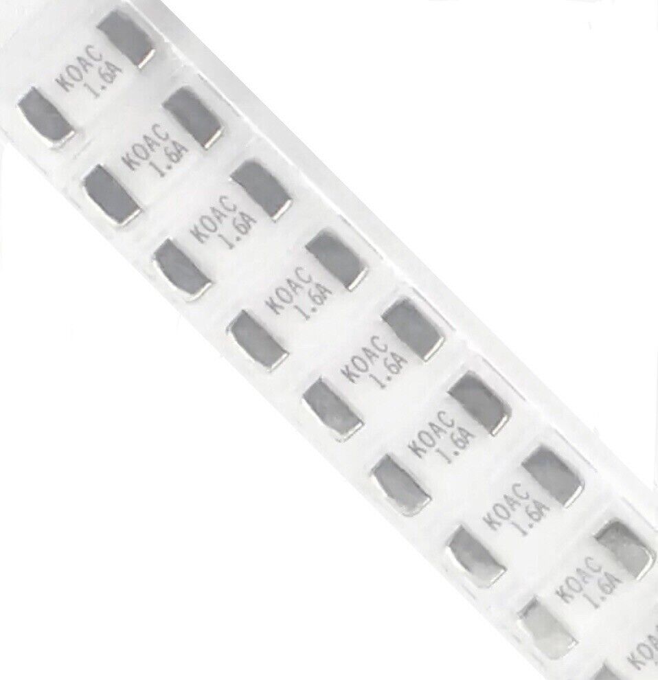 32PCS 1808 125V  SMD Ultra-Fast blow rapid fuses 15 Value 500mA TO 15A + Holders