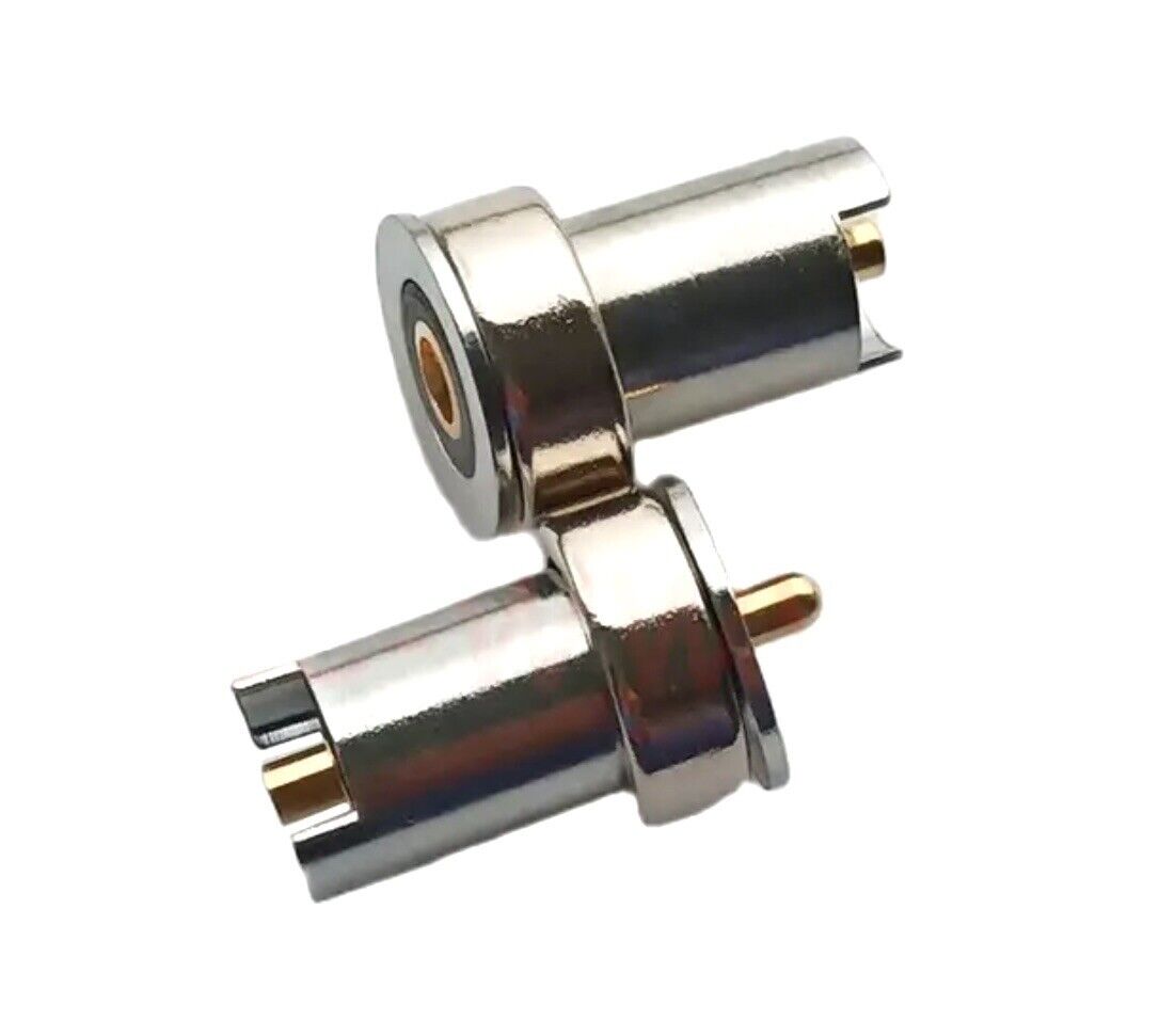 1 X Pair Spring-Loaded Magnetic Pogo Pin 8mm X 13mm Connector Male Female 12V 3A