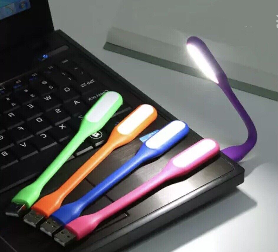 5PCS Flexible Bendable USB LED Light Emergency, Keyboard, Laptop, Camping lights